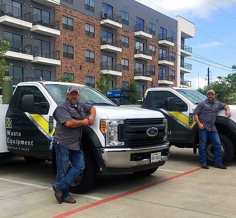 Waste Equipment service technicians